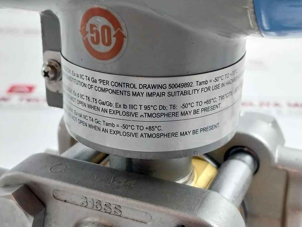 Honeywell St 800 Foundation Fieldbus Pressure Transmitter 4500 Psi Ip66/Ip67