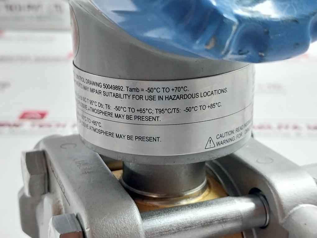Honeywell St 800 Foundation Fieldbus Pressure Transmitter 4500 Psi Ip66/Ip67