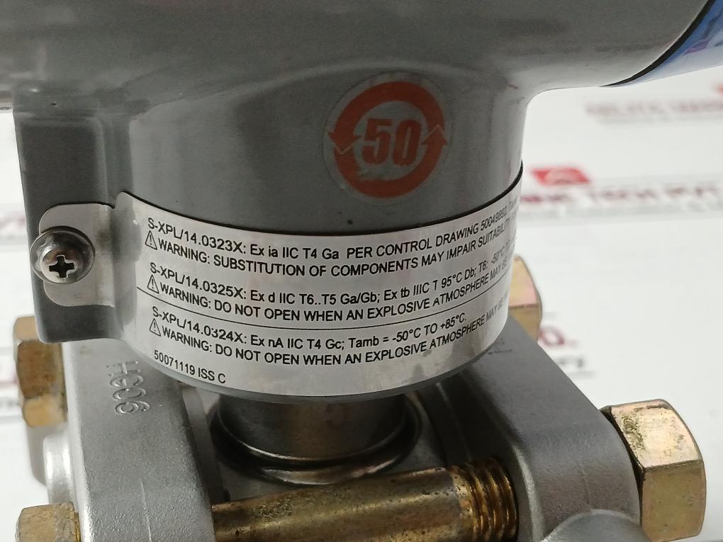 Honeywell St 800 Pressure Transmitter Std820-e1Ac4As-1-e-ahc-11C-b-11A0-f1-0000