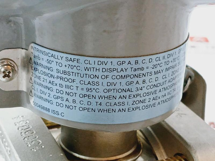 Honeywell St800 Pressure Transmitter Std820-e1Hc4As-1-a-cdc-11S-b-21A0-f1-0000 W/ Accessory