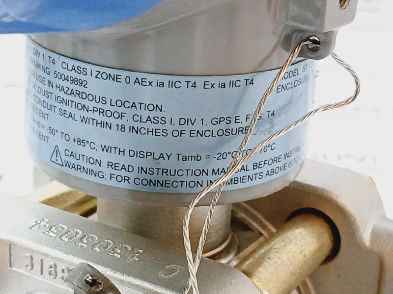 Honeywell St800 Pressure Transmitter Std820-e1Hc4As-1-a-cdc-11S-b-21A0-f1-0000 W/ Accessory