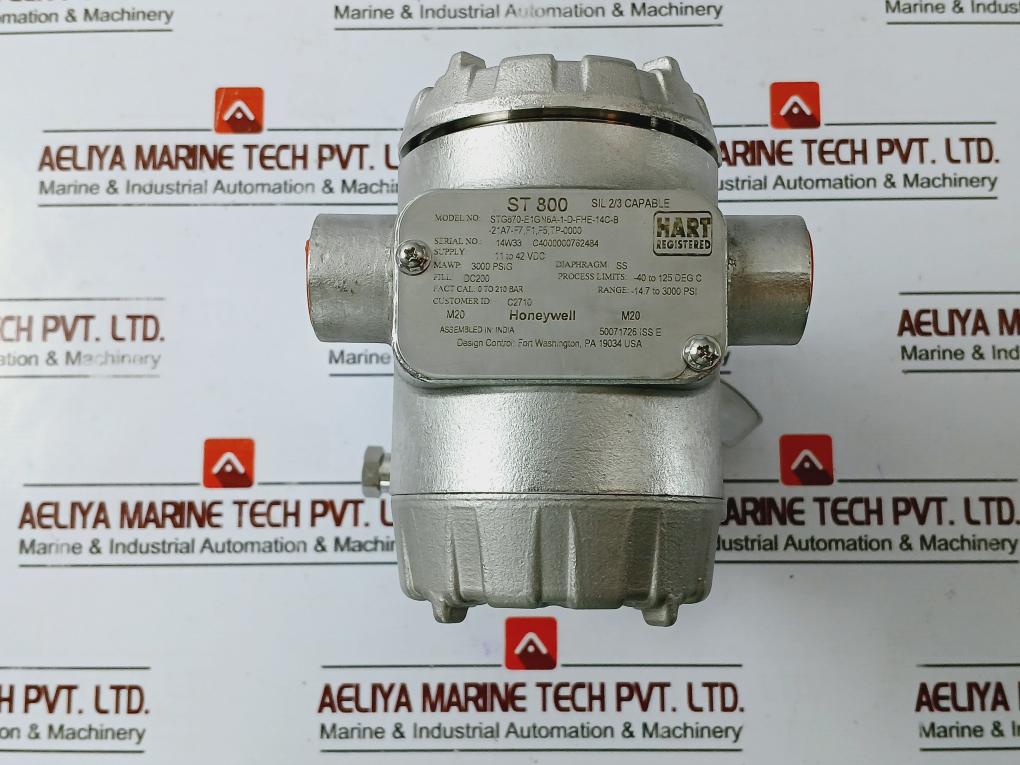 Honeywell St 800 Smart Line Pressure Transmitter 11 To 42 Vdc