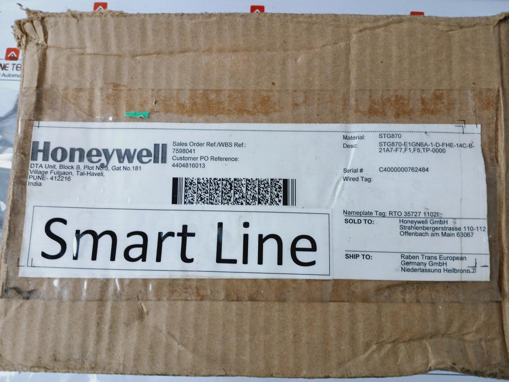 Honeywell St 800 Smart Line Pressure Transmitter 11 To 42 Vdc