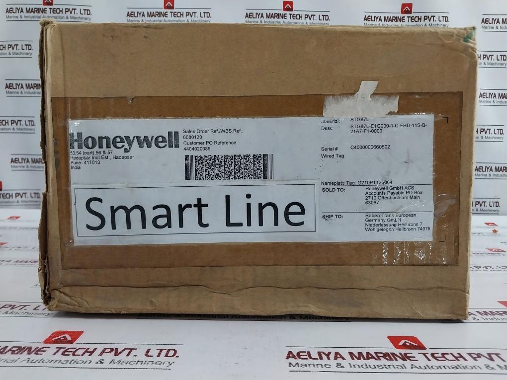 Honeywell St800 Smartline Gauge Pressure 11 To 42Vdc 3000 Psig Dc200 U5.20.S.Sc