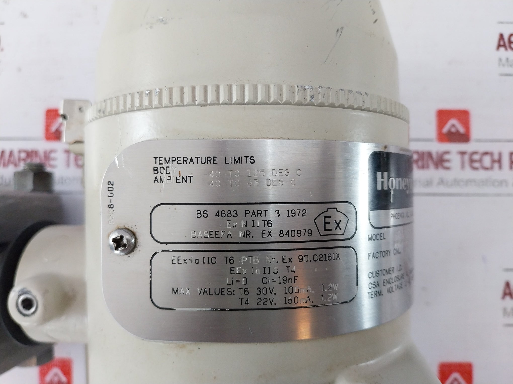 Honeywell Std130-e1A-00000-mb.P0D2 81Pb Smart Pressure Transmitter 0-30 Psi