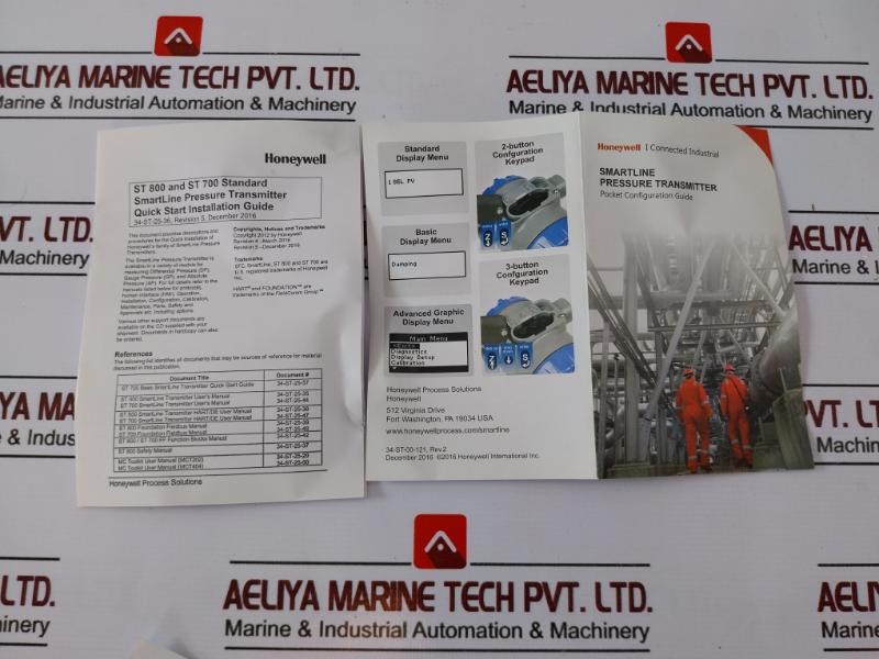 Honeywell Std730-f1hs4as-1-c-bhc-11c-b-31a7-fg,fx,f1,f5-0000 Smart Line Differential Pressure
