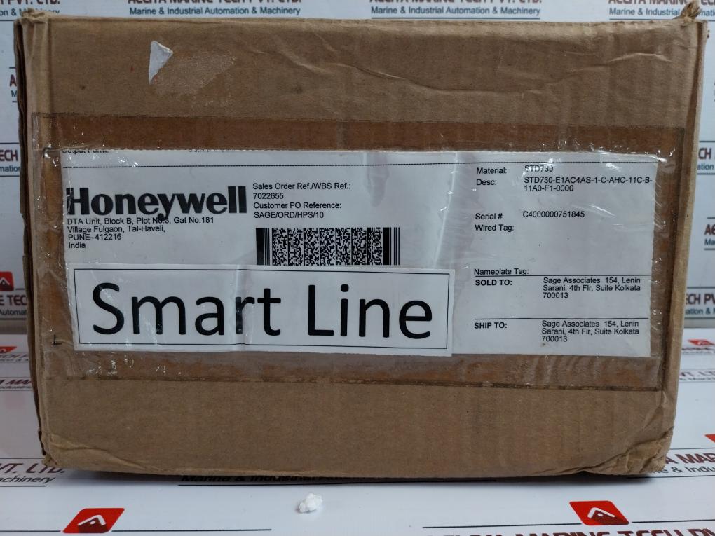 Honeywell Std730E1Ac4As1Cahc11Cb11A0F10000 Smartline Pressure Transmitter