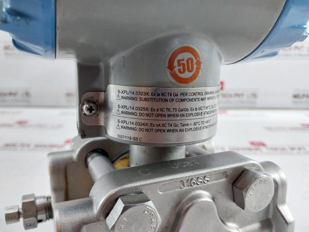 Honeywell Std820-41As4As-1-e-cfc-25C-b-61A0-fx,F1,Tp-0000 Pressure Transmitter