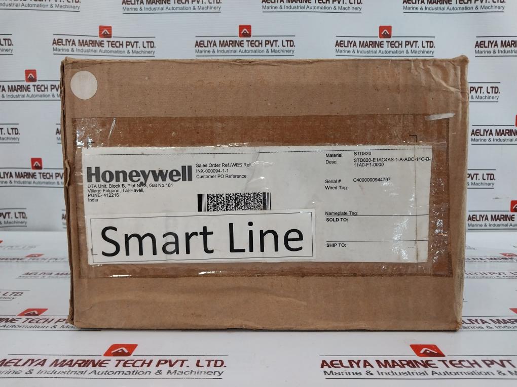 Honeywell Std820-e1Ac4As-1-a-adc-11C-b-11A0-f1-0000 Pressure Transmitter