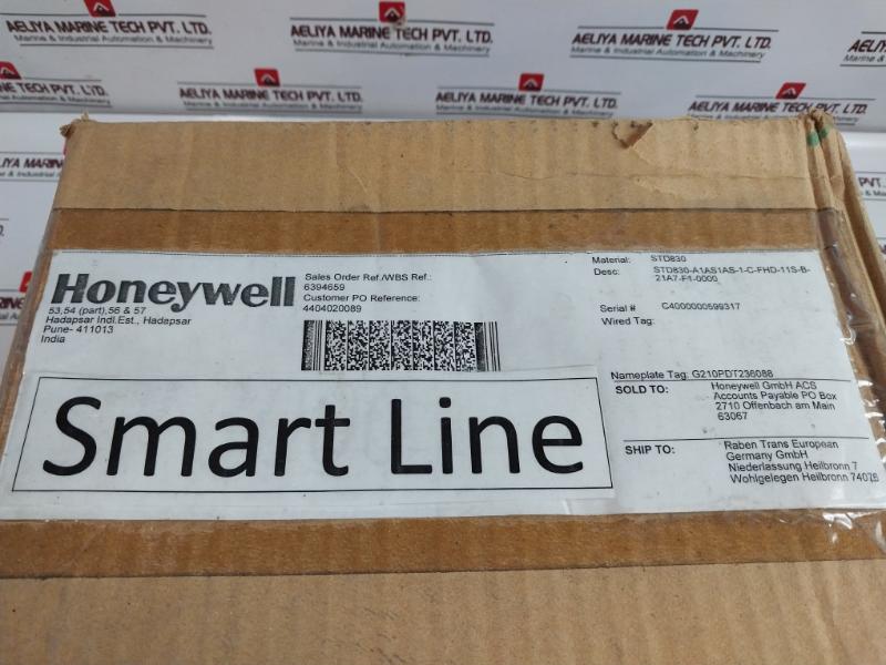 Honeywell Std830a1as1as1cfhd11sb21a7f10000 Smart Line Differential Pressure