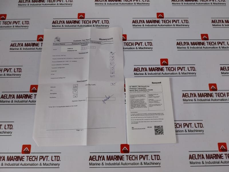 Honeywell Stg73sf1g0001cbhs11sb31a0fg, Fx,f1,f5,tp-0000 Smartline Gauge Pressure Transmitter