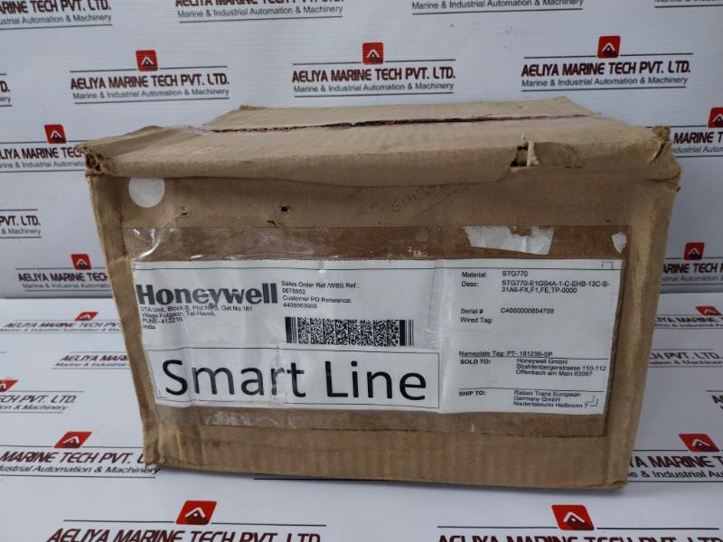 Honeywell Stg770-e1gs4a-1-c-ehb-13c-b-31a6-fx,f1,fe,tp-0000 Pressure Transmitter 50070382-501