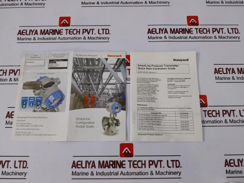 Honeywell Stg770-e1gs4a-1-c-ehb-13c-b-31a6-fx,f1,fe,tp-0000 Pressure Transmitter 50070382-501