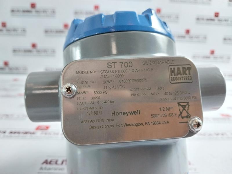 Honeywell Stg78sf1h000-1-c-aht-11c-b-21a6-f1-0000 Temperature Transmitter 700ser