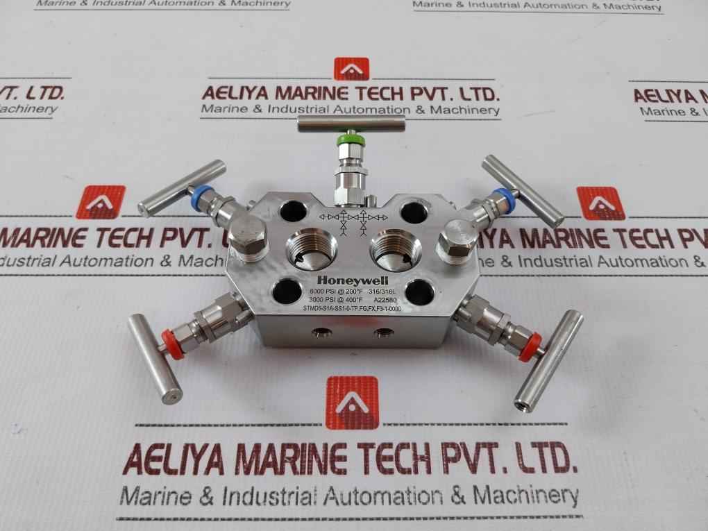 Honeywell Stmd5-s1A-ss1-0-tp Smartline Manifold 5 Valve Head