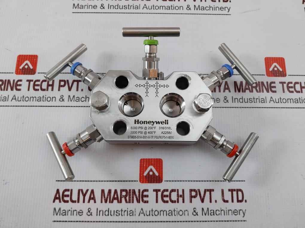 Honeywell Stmd5-s1A-ss1-0-tp Smartline Manifold 5 Valve Head