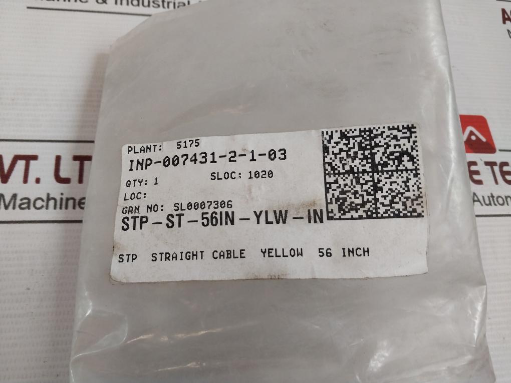 Honeywell Stp-st-56In-ylw-in Straight Cable El-50/13 Sl0007306