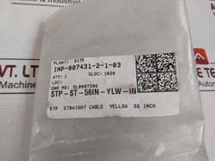 Honeywell Stp-st-56In-ylw-in Straight Cable El-50/13 Sl0007306