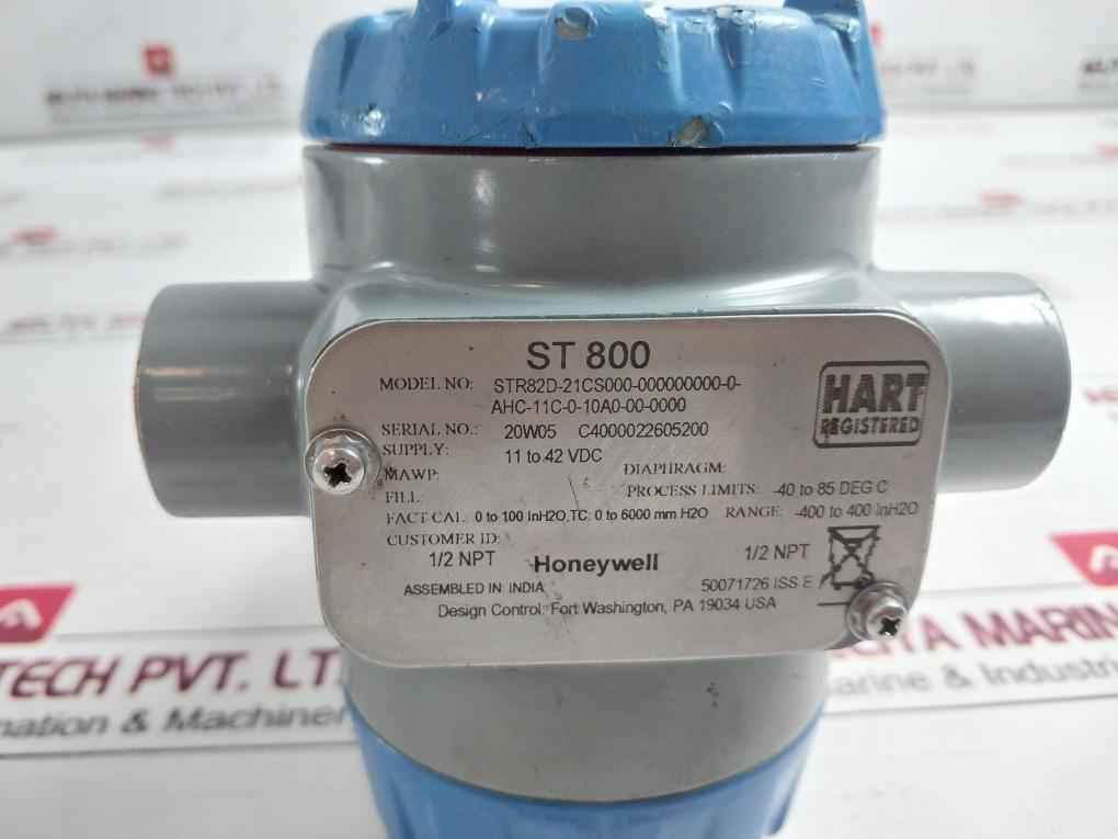 Honeywell Str82D-21Cs000-000000000-0-ahc-11C-0-10A0-00-0000 Pressure Transmitter