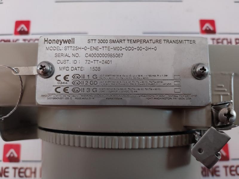 Honeywell Stt25h-0-ene-tte-m00-0d0-00-3h-0 Smart Temperature Transmitter