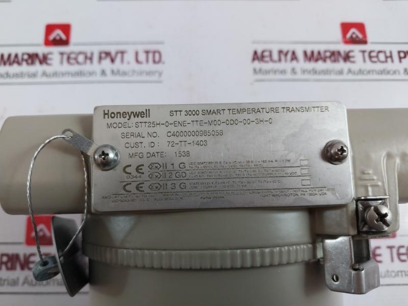 Honeywell Stt25H-0-ene-tte-m00-0D0-00-3H-0 Temperature Transmitter, Stt 3000 Ser