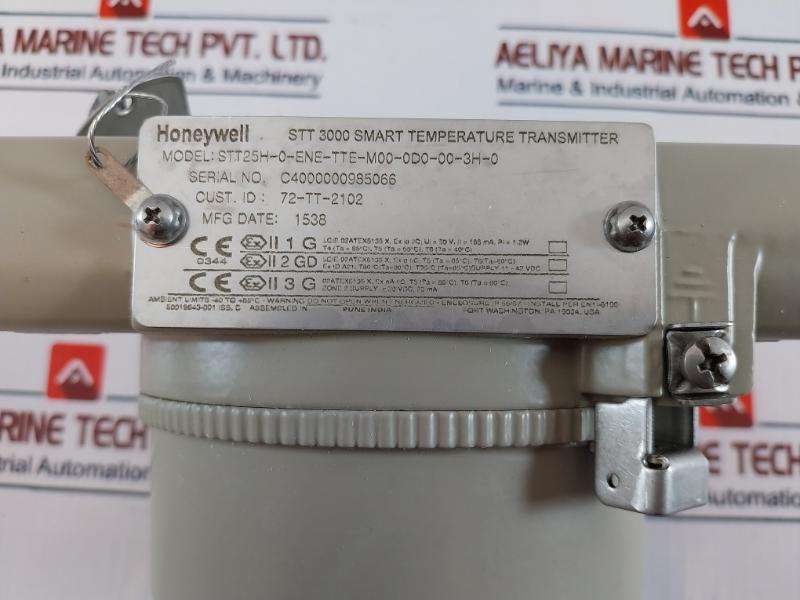 Honeywell Stt25h0enettem000d0003h0 Temperature Transmitter 50063196-501 Rev.a