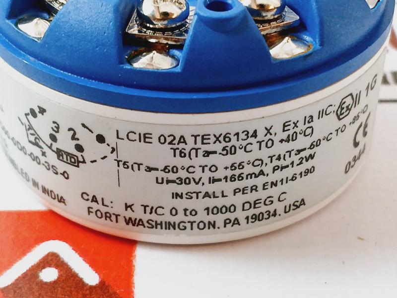 Honeywell Stt 3000 Smart Temp. Transmitter Stt25H-0-000-t0E-d00-0D0-00-3S-0