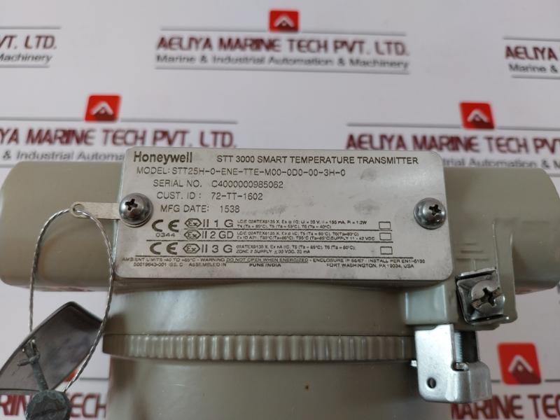 Honeywell Stt3000 Smart Temperature Transmitterstt25H-0-ene-tte-m00-0D0-00-3H-0