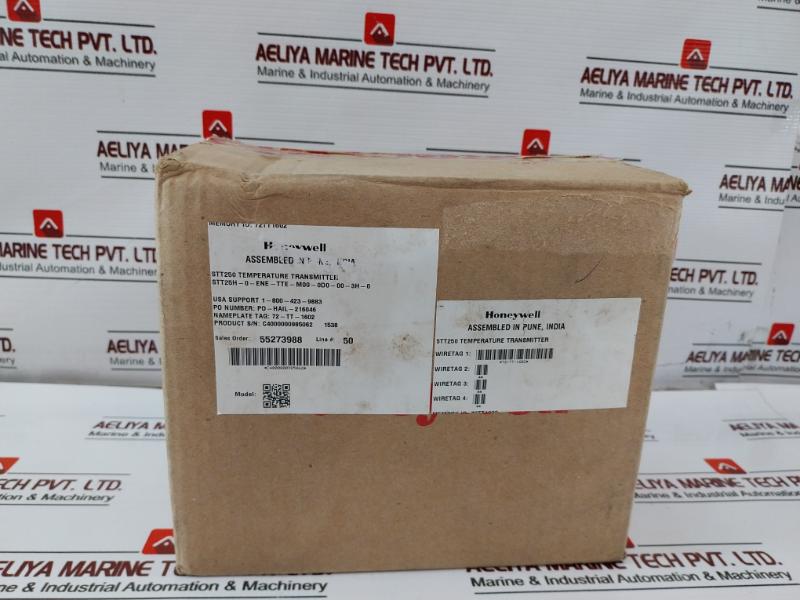 Honeywell Stt3000 Smart Temperature Transmitterstt25H-0-ene-tte-m00-0D0-00-3H-0