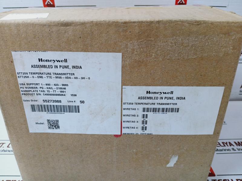 Honeywell Stt 3000 Stt25H-0-ene-tte-m00-0D0-00-3H-0 Smart Temperature Transmitter