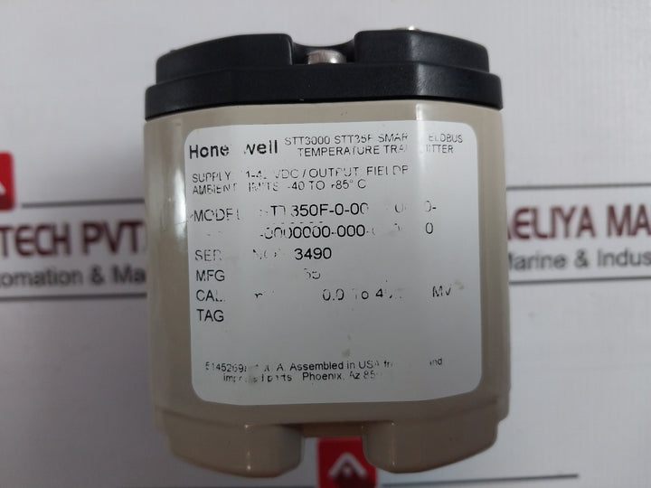 Honeywell Stt350F-0-00 Temperature Transmitter 11-42 Vdc 0.0 To 45.0 Mv &nbsp;&nbsp;