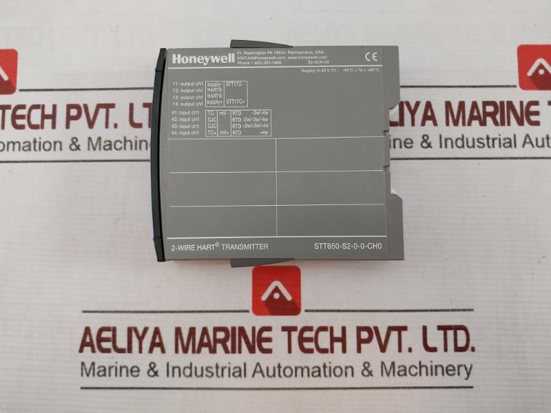 Honeywell Stt650-s2-0-0-ch0 2-wire Hart Transmitter 32301518-009 8-35V