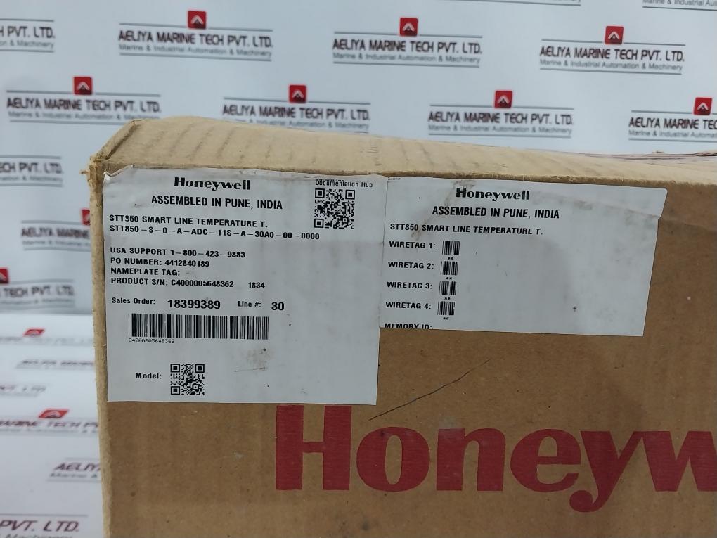 Honeywell Stt850-s-0-a-adc-11s-a-30a0-00-0000 Smartline Temperature Transmitter