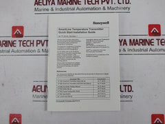 Honeywell Stt850-s-0-a-adc-11s-a-30a0-00-0000 Smartline Temperature Transmitter