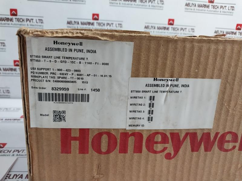 Honeywell Stt850-t-0-d-gfd-15c-b-11a0-f1-0000 Smart Pressure Transmitter 5009178