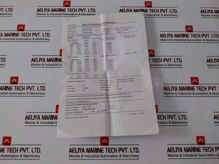 Honeywell Stt850t0-d-gfd-15c-b-11a0-f1-0000 Temperature Transmitter 50093752 501