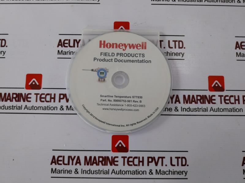 Honeywell Stt850t0-d-gfd-15c-b-11a0-f1-0000 Temperature Transmitter 50093752 501