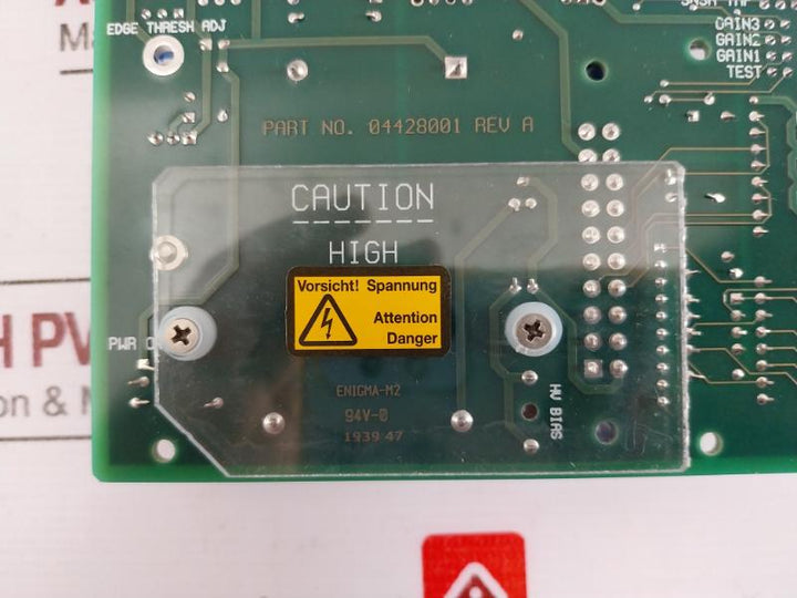 Honeywell Sx15/x-ray Receiver Backplane Pcb Card Printed Circuit Board 04428001