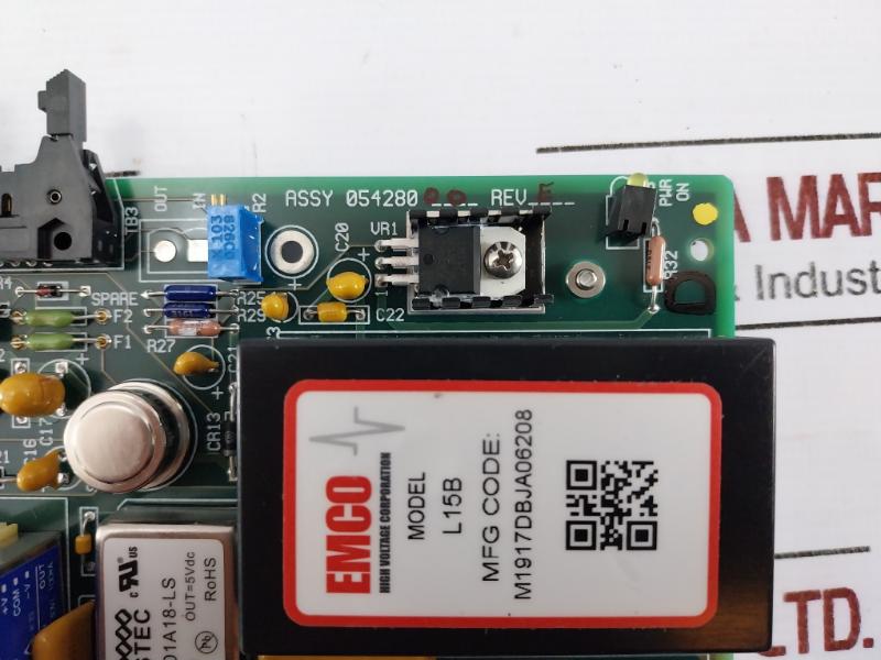 Honeywell Sx15/x-ray Receiver Backplane Pcb Card Printed Circuit Board 04428001