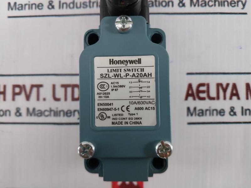 Honeywell Szl-wl-p-a20Ah Heavy Duty Limit Switch