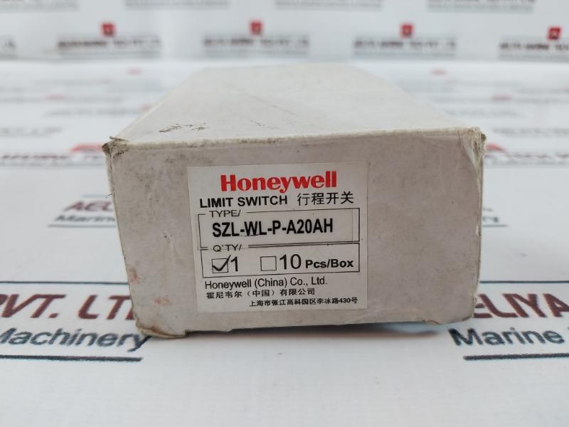 Honeywell Szl-wl-p-a20Ah Heavy Duty Limit Switch