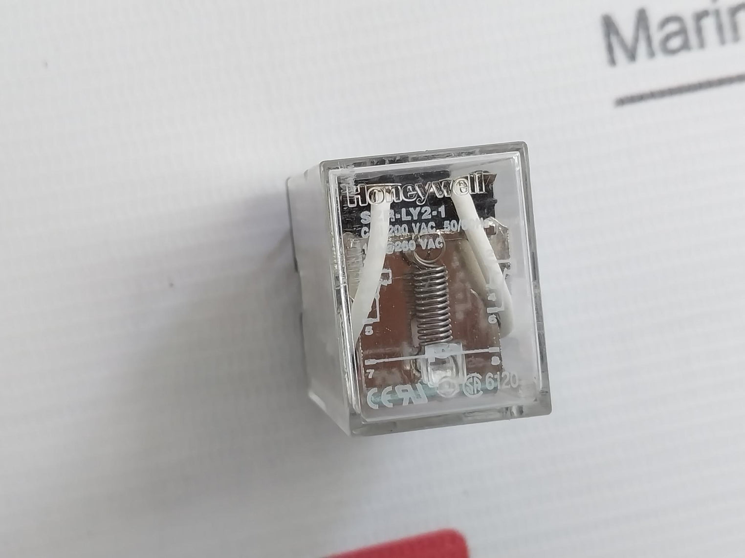 Honeywell Szr-ly2-1 General Purpose Relay 200Vac 50/60Hz