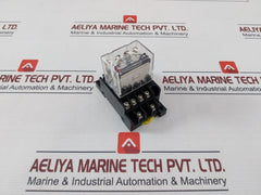 Honeywell Szr-ly4-n1 Power Relay With Socket Szx-slf-14 24Vdc 20A 10A At 250Vac