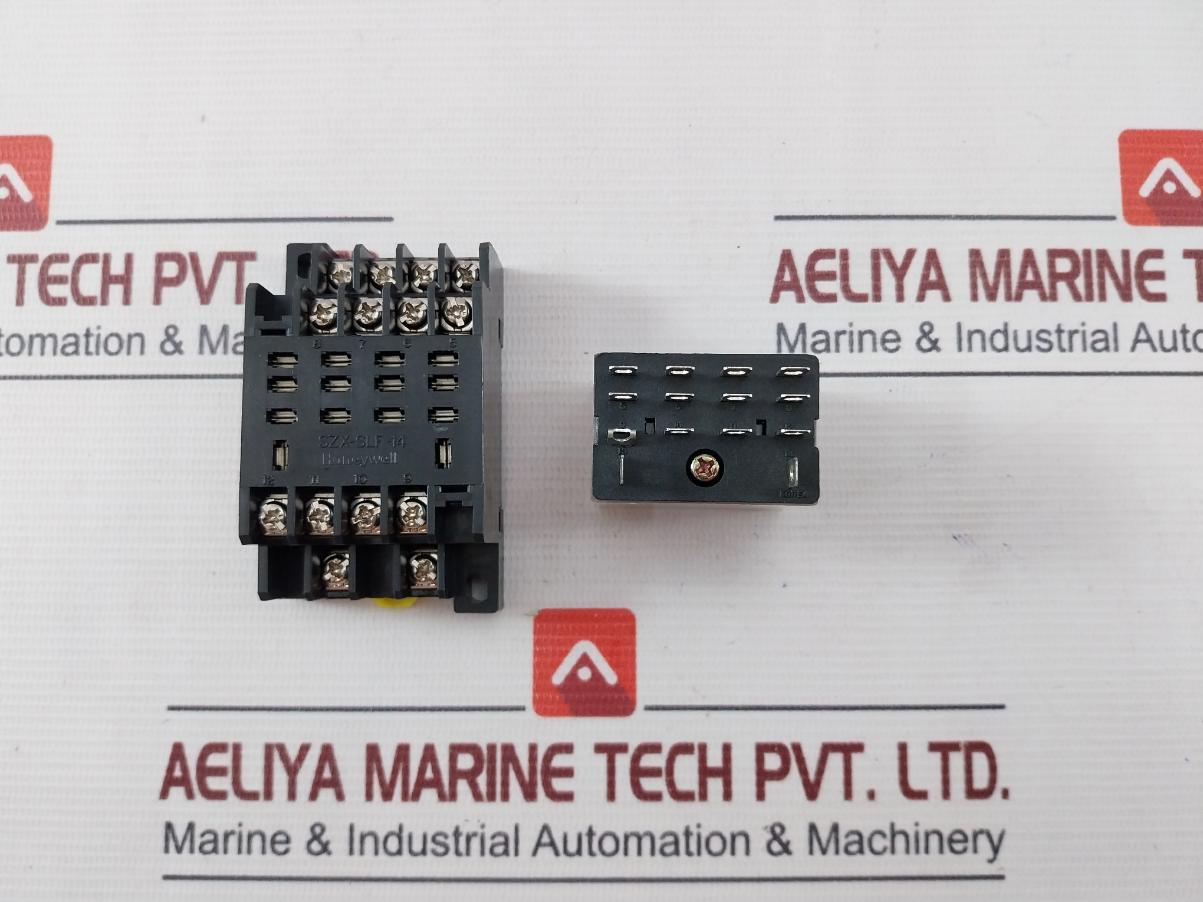 Honeywell Szr-ly4-n1 Power Relay With Socket Szx-slf-14 24Vdc 20A 10A At 250Vac