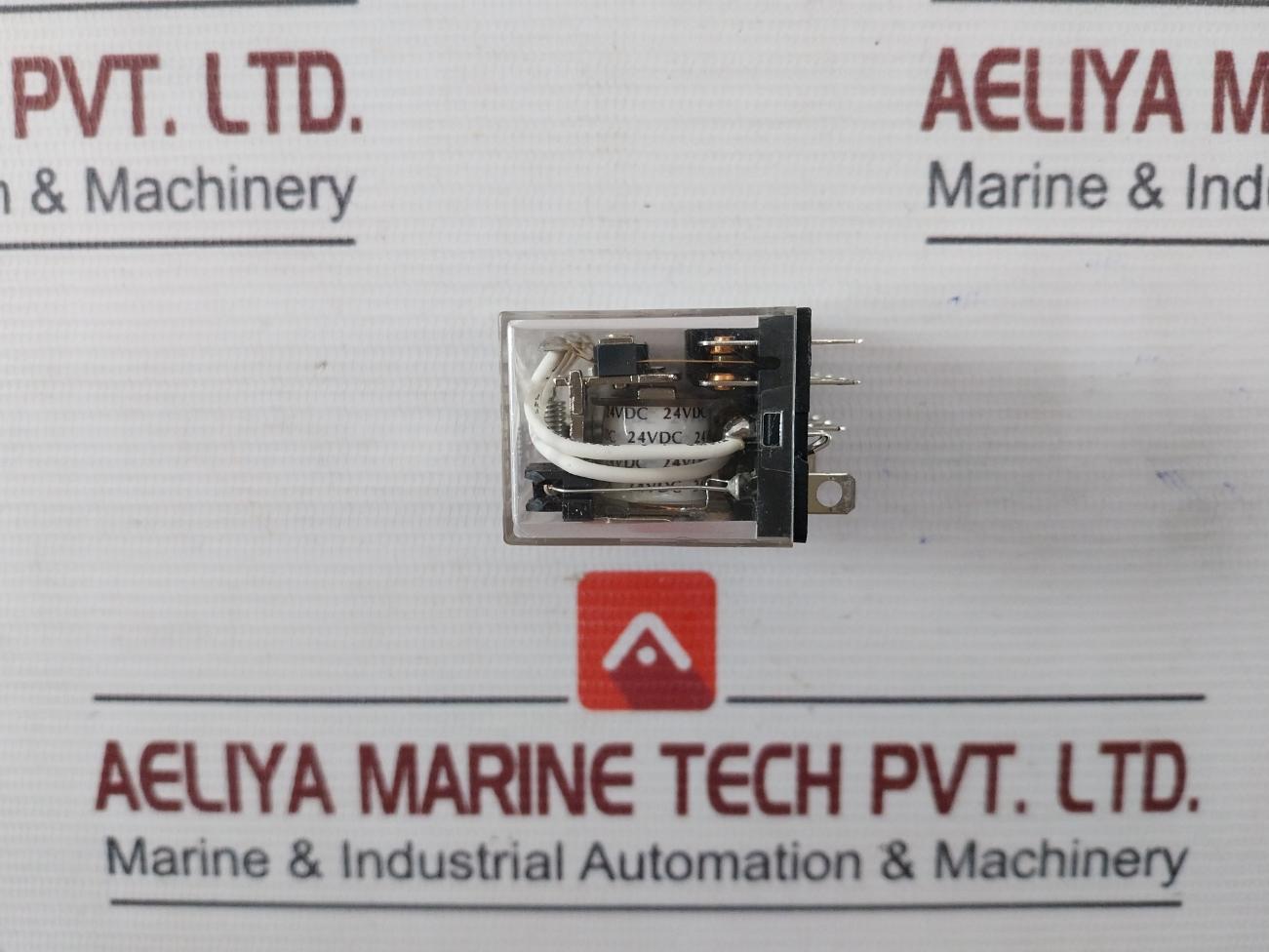 Honeywell Szr-ly4-n1 Power Relay With Socket Szx-slf-14 24Vdc 20A 10A At 250Vac