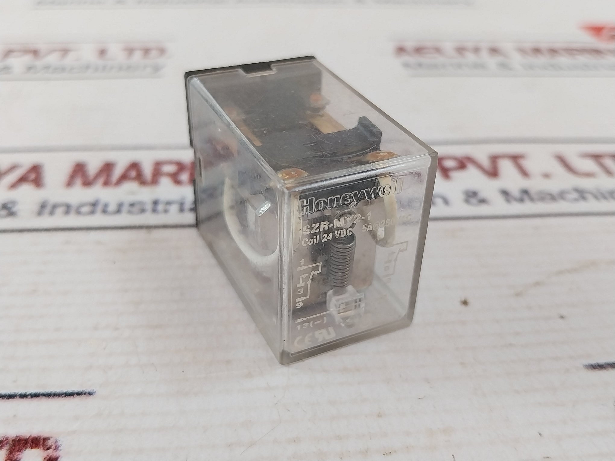 Honeywell Szr-my2-1 Power Relay 24Vdc