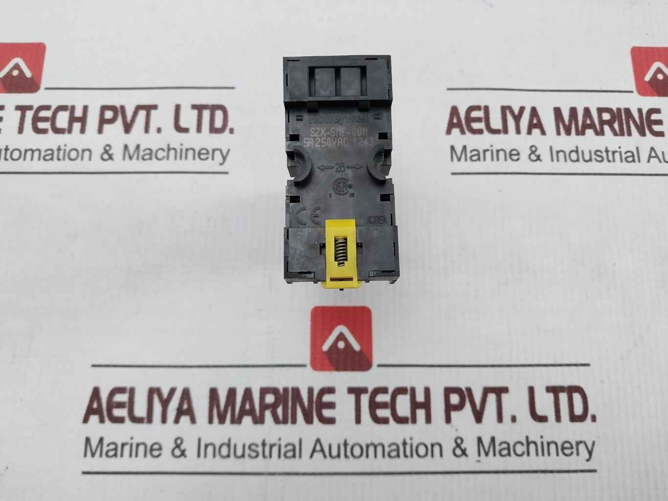 Honeywell Szr-my2-n1 2 Pole Auxiliary Relay Socket 50/60Hz 5A 250Vac