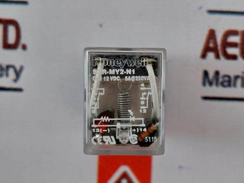 Honeywell Szr-my2-n1 General Purpose Relay Coil:12Vdc