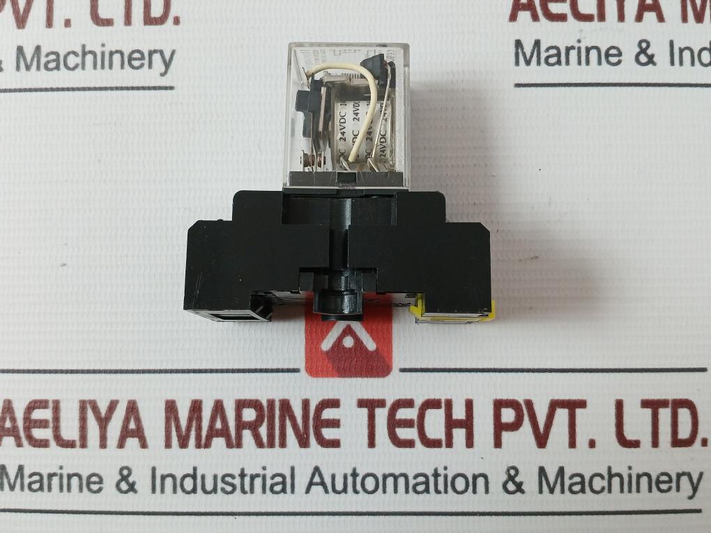 Honeywell Szr-my2-n1 Plug In Power Relay With Socket 24Vdc 5A At 250Vac