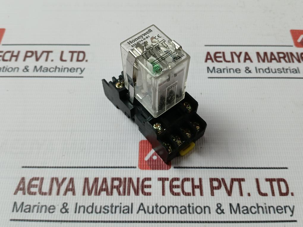 Honeywell Szr-my4-h-n1 Electromechanical General Purpose Relay With Socket Base